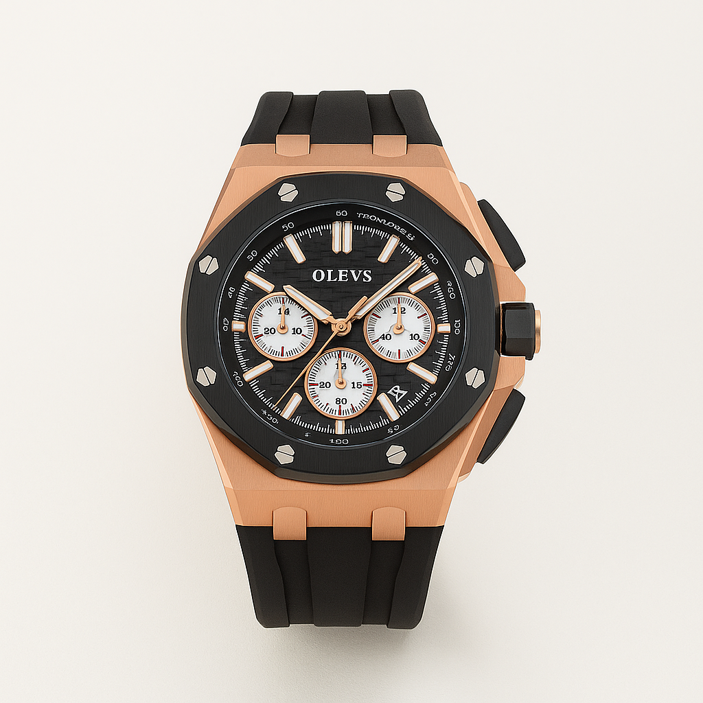 Watch OLEVS Watch Rose Gold Ceramic Prime