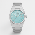 Watch OLEVS Bracelet Blue Steel Elite