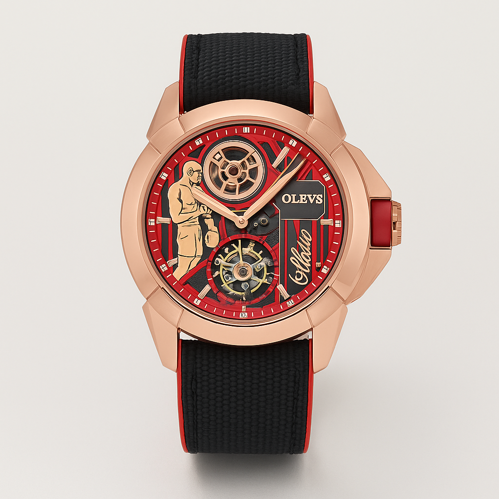 Watch OLEVS Watch Rose Gold Steel Classic