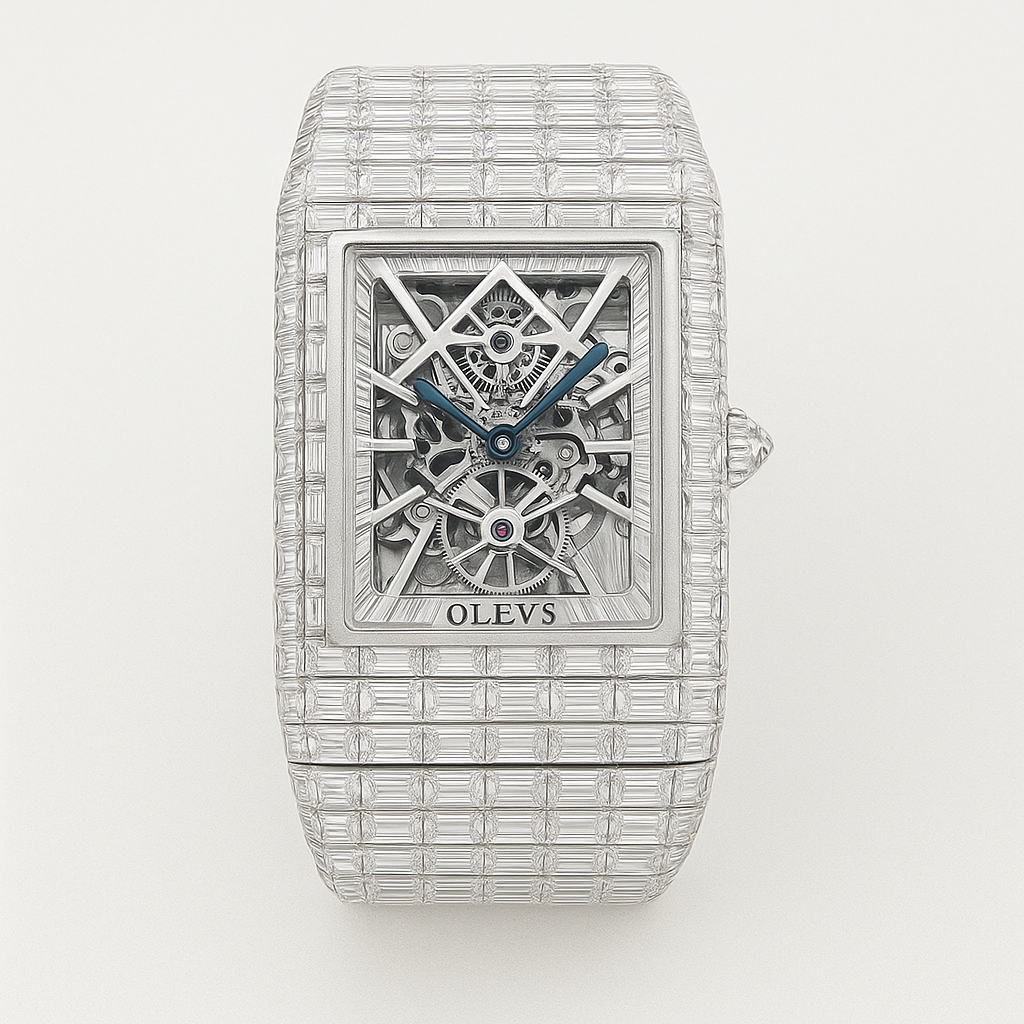 Watch OLEVS Watch White Steel Edition