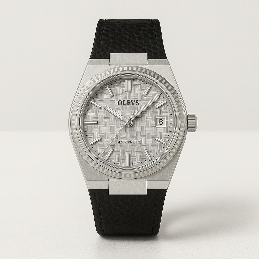 Watch OLEVS Bracelet Red Steel Pro