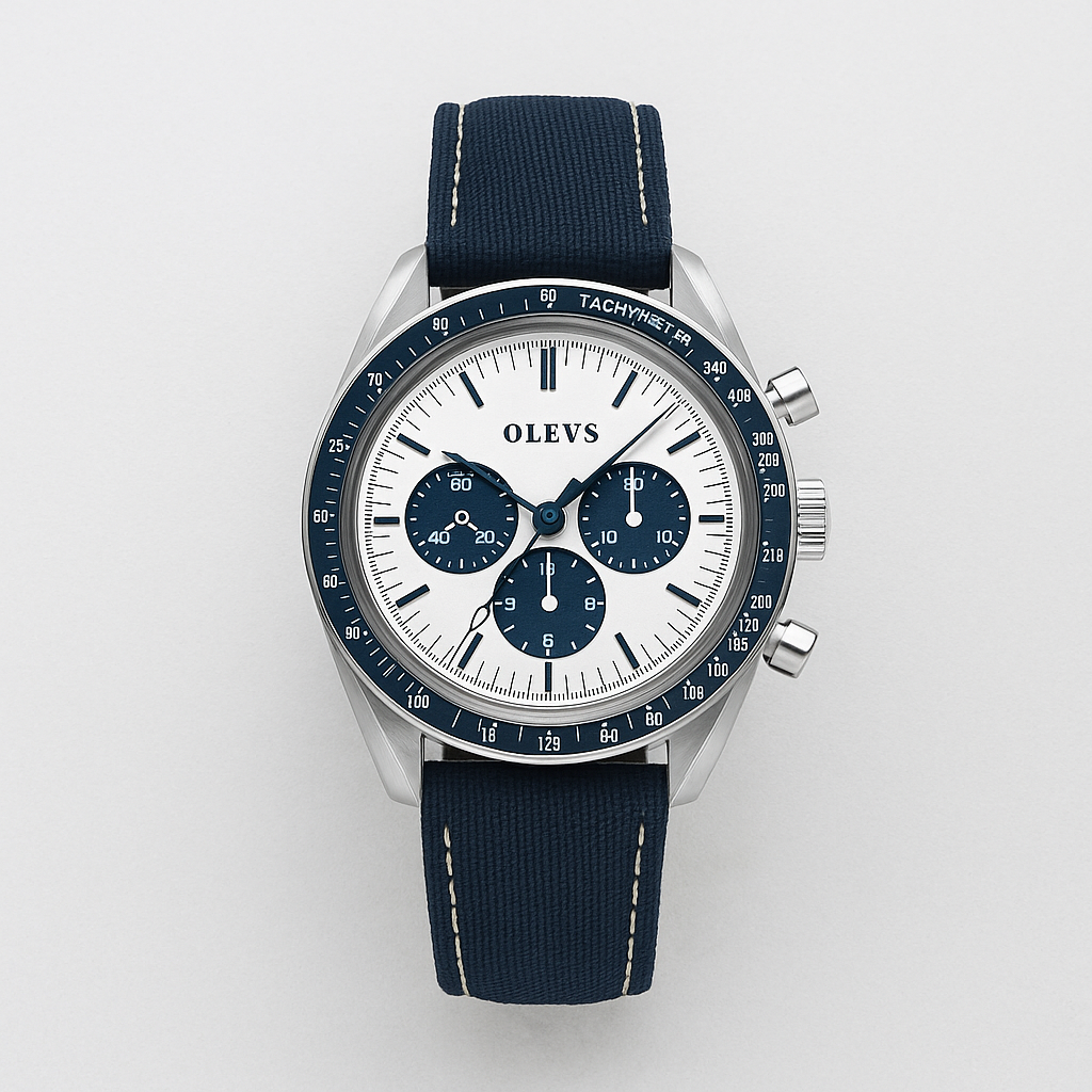Watch OLEVS Watch Silver Steel Select