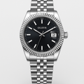 Watch OLEVS Bracelet Black Steel Select