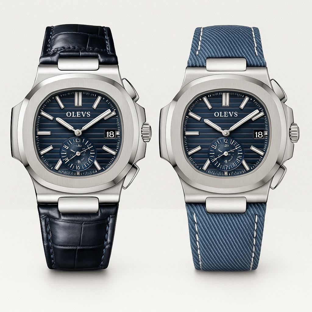 Watch OLEVS Product Leather Studio