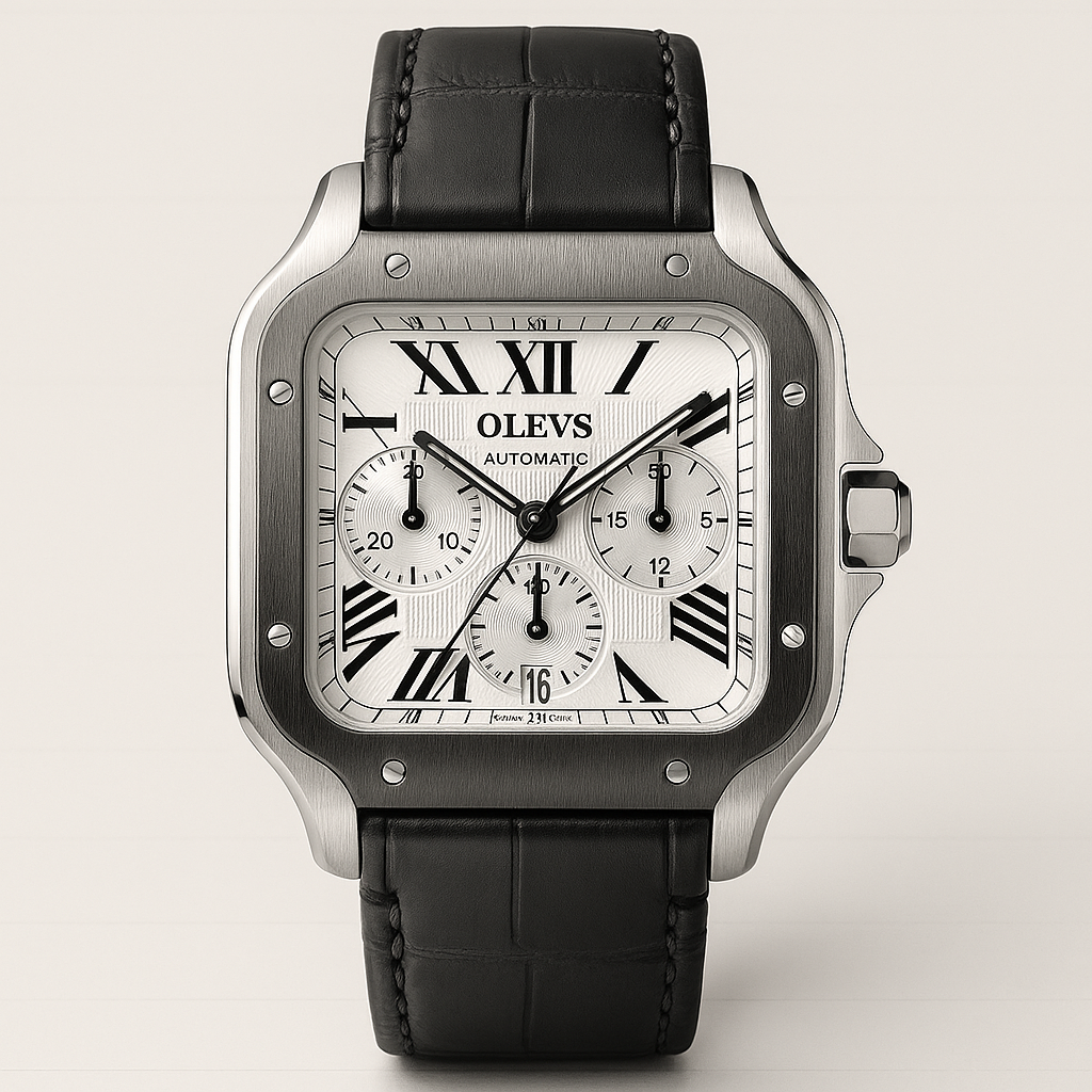 Watch OLEVS Watch Silver Rubber Select