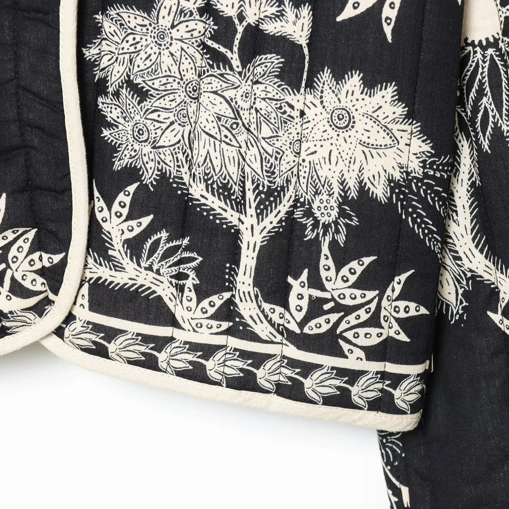 Giacca Kimono Donna Nera