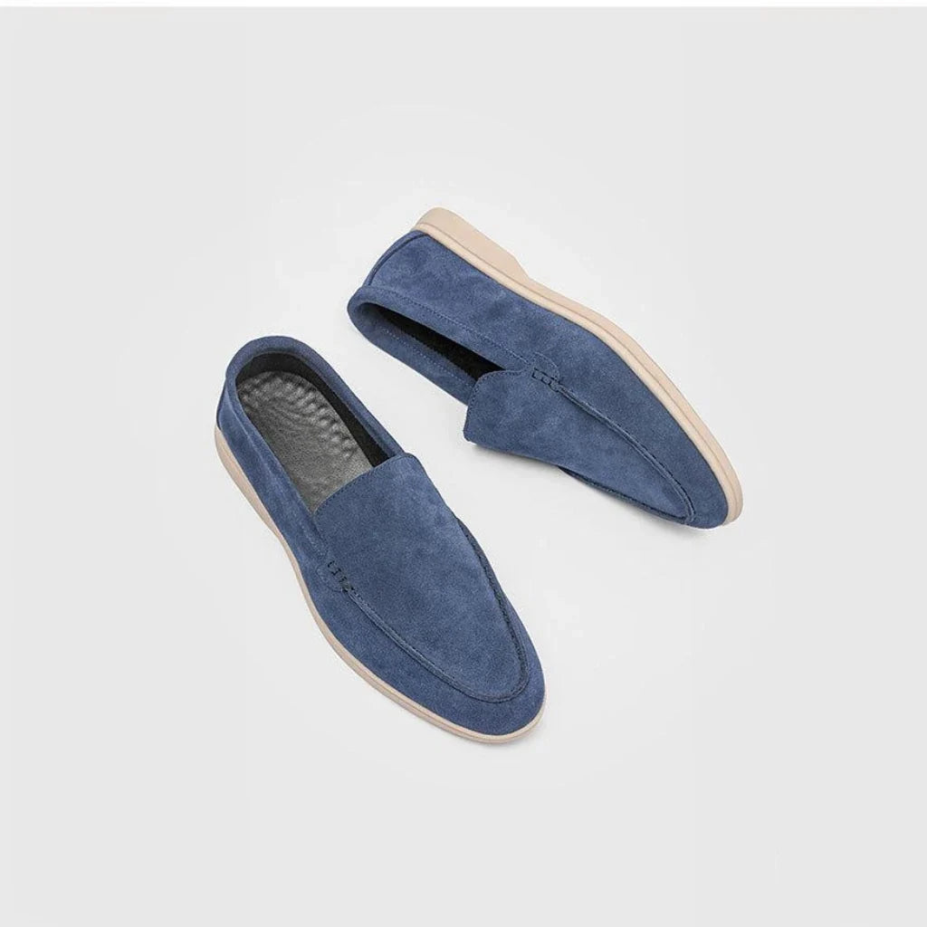 Mocassini Driving Shoes Uomo Camoscio Old Money | Old Money®
