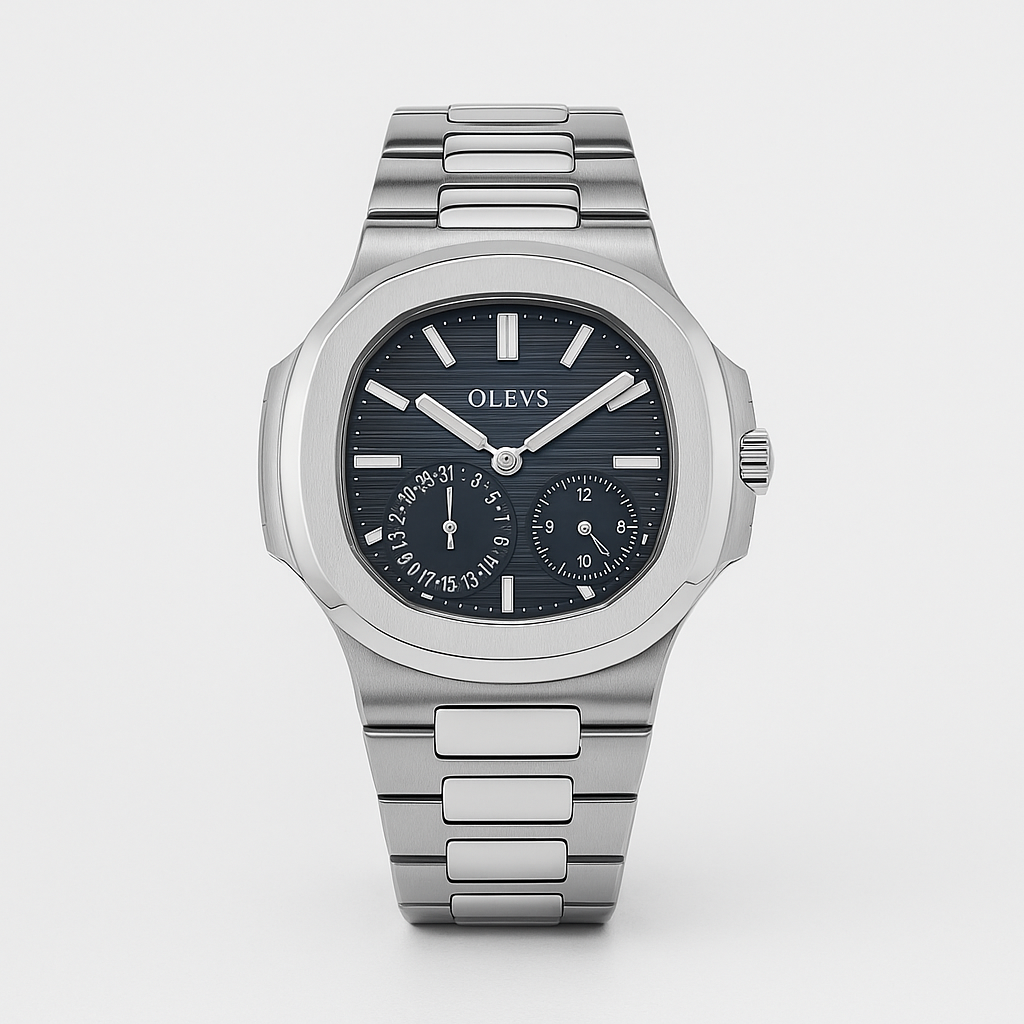 Watch OLEVS Watch White Steel Select