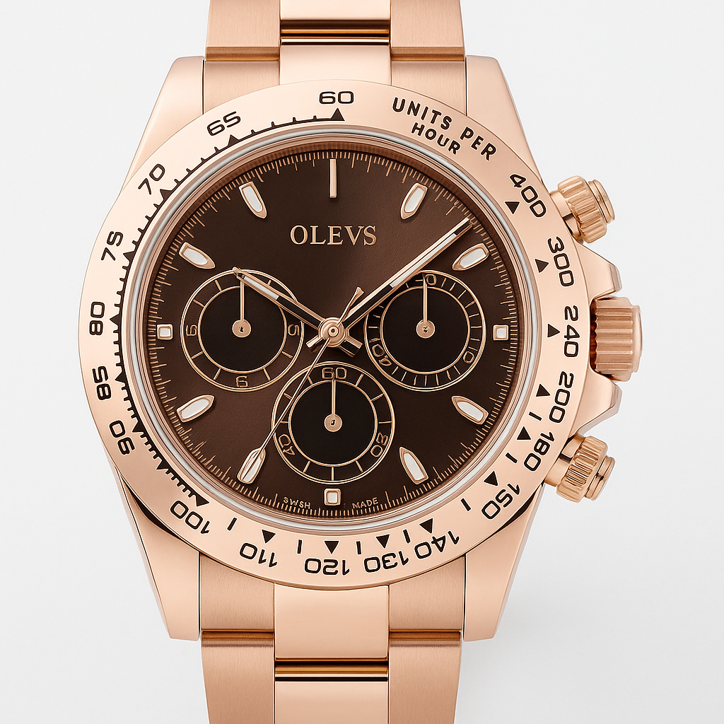 Watch OLEVS Watch Brown Ceramic Select