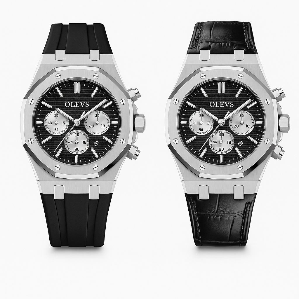 Watch OLEVS Product Leather Pro