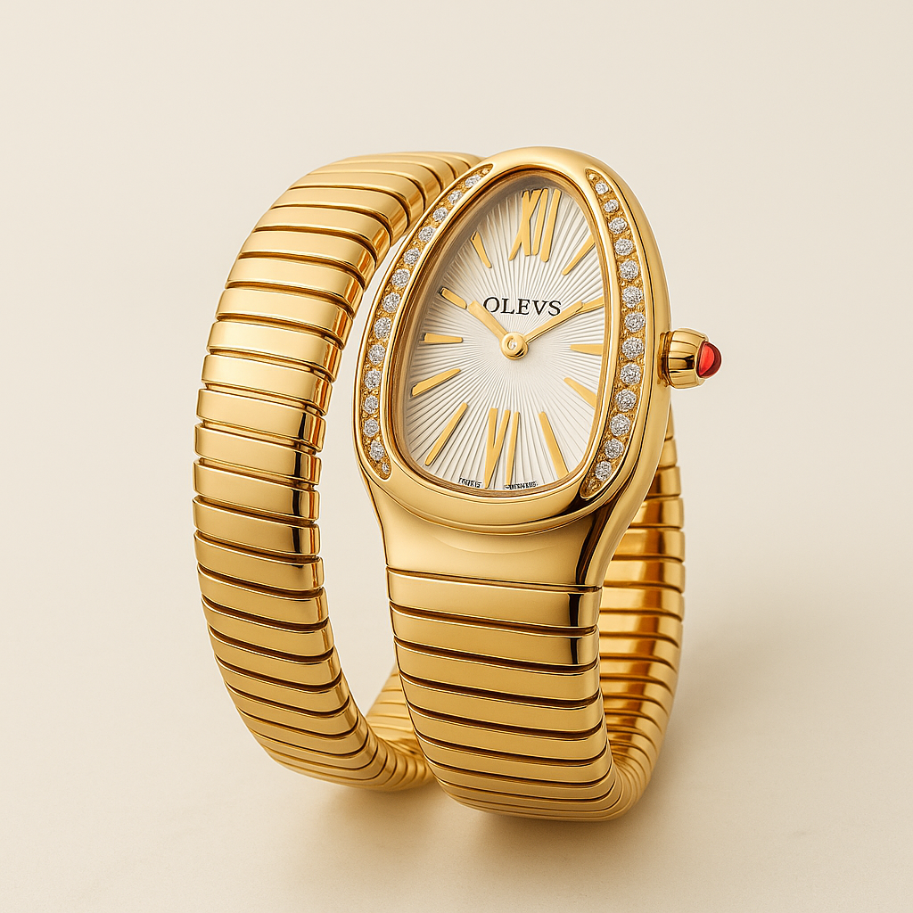Watch OLEVS Watch Gold Gold Pro
