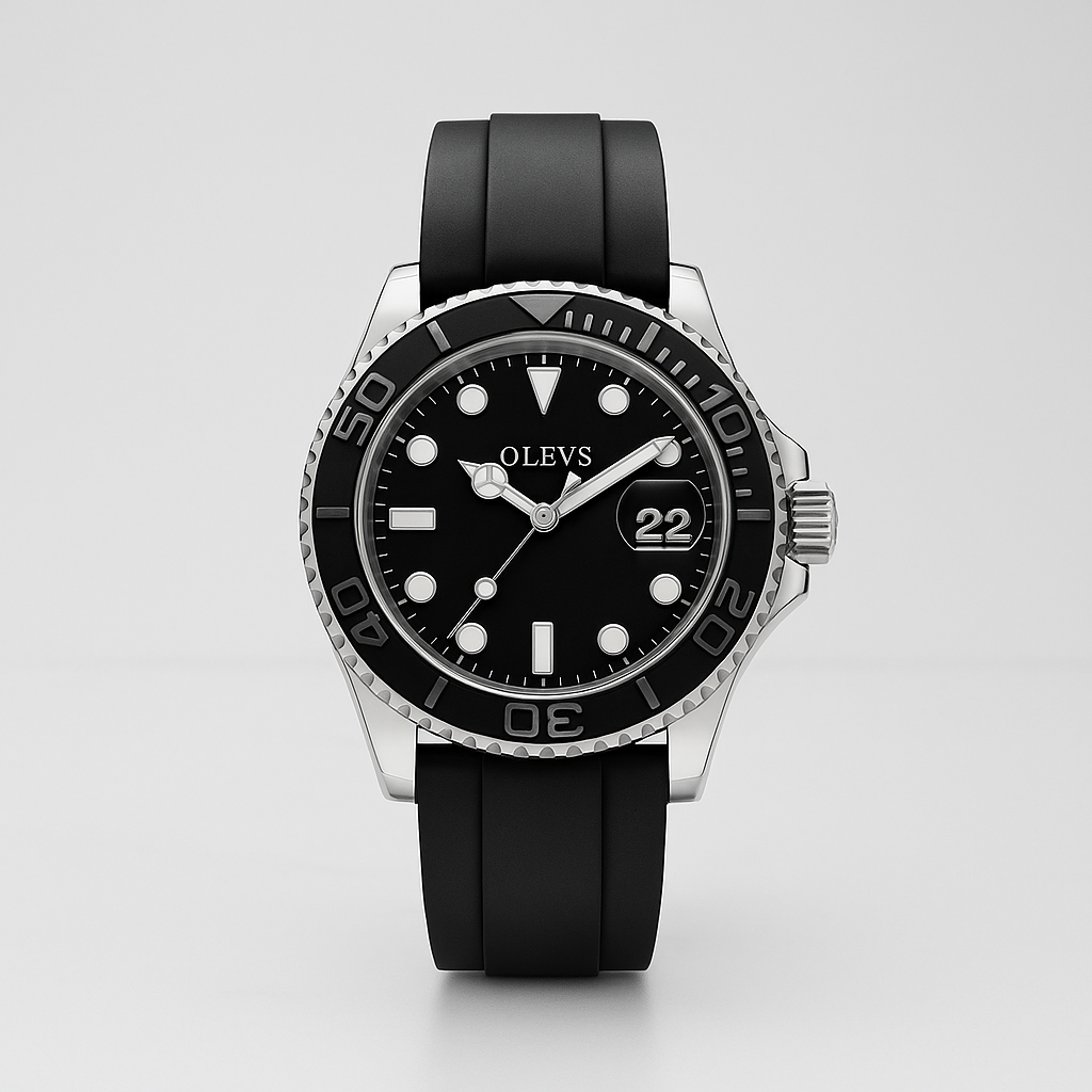 Watch OLEVS Watch Black Ceramic Prime