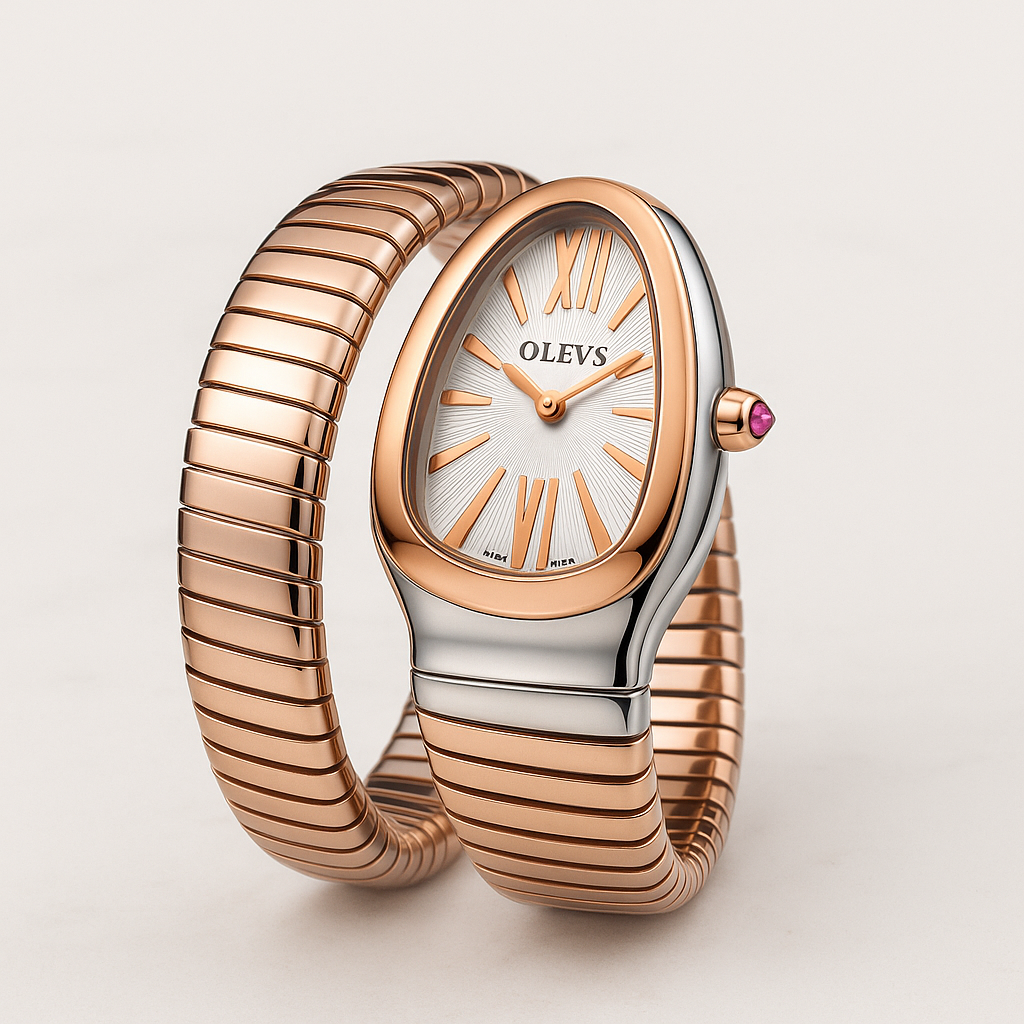 Watch OLEVS Watch Rose Gold Steel Select