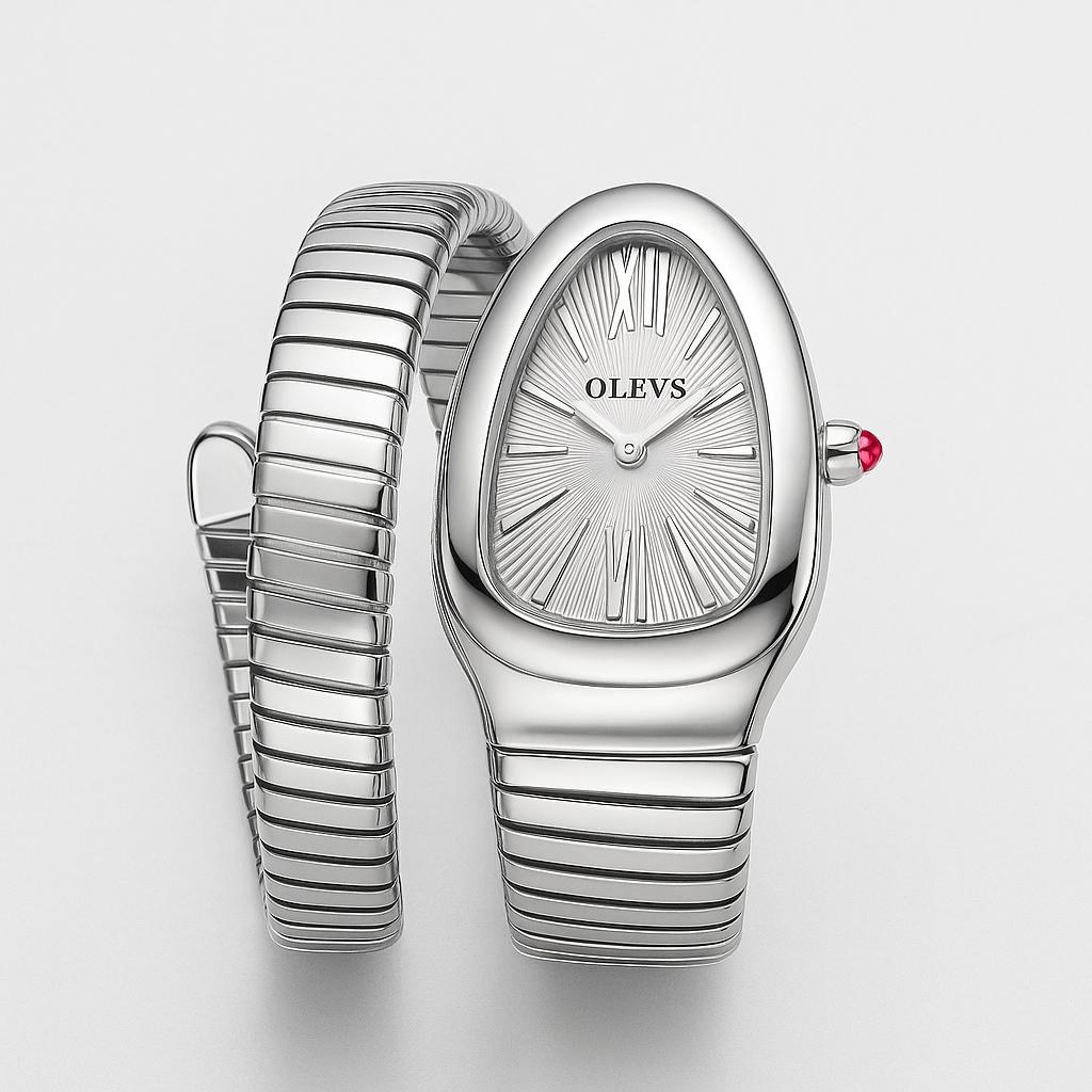 Watch OLEVS Watch Rose Gold Steel Line