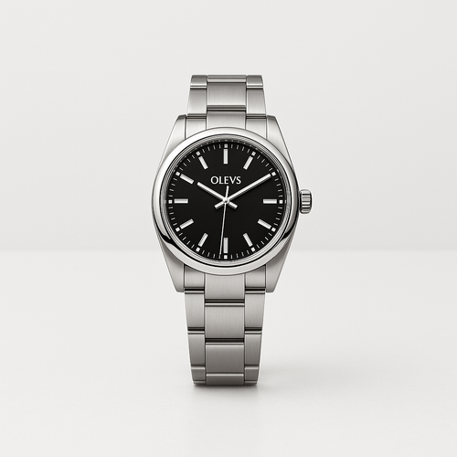 Watch OLEVS Bracelet Brown Steel Studio