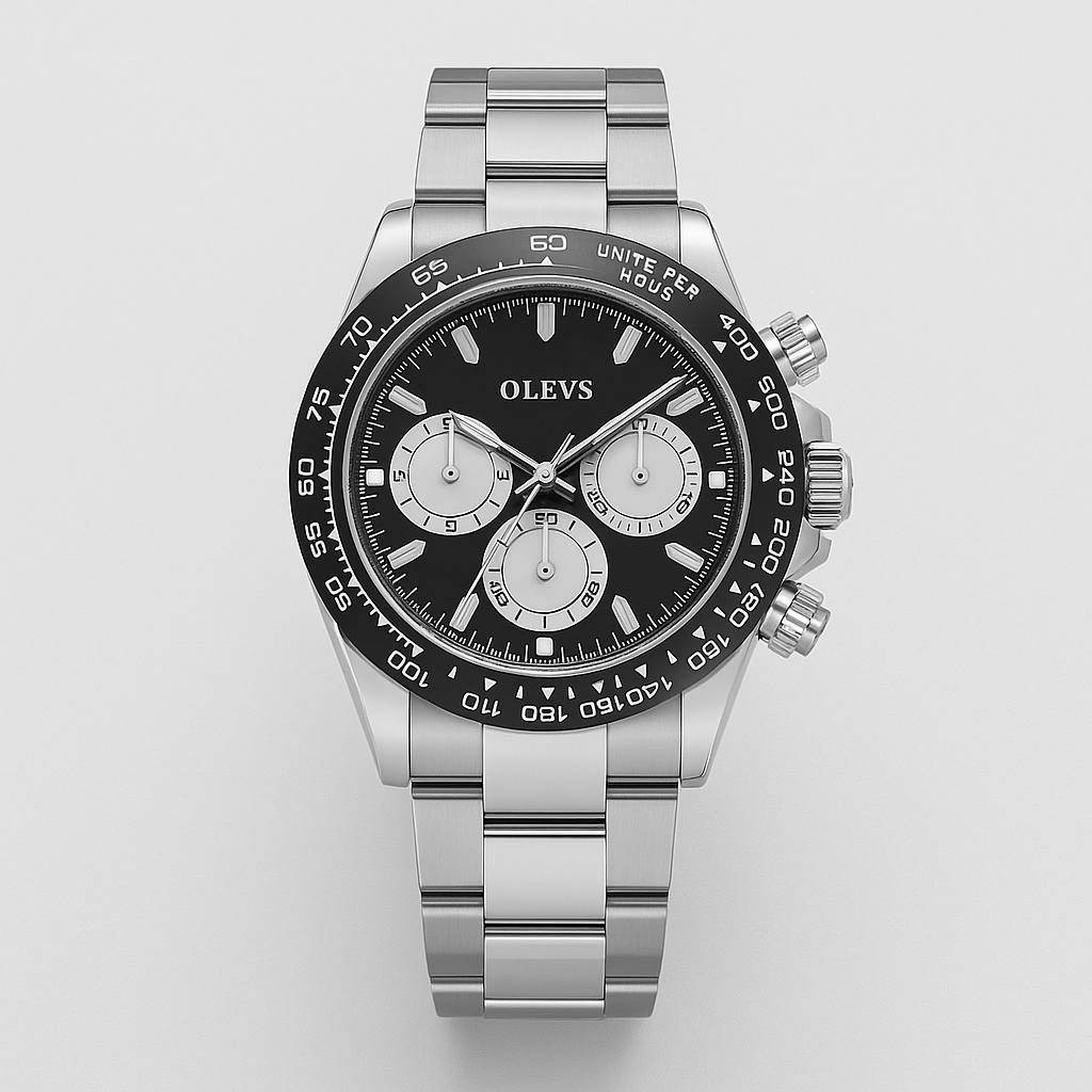 Watch OLEVS Watch Black Gold Pro
