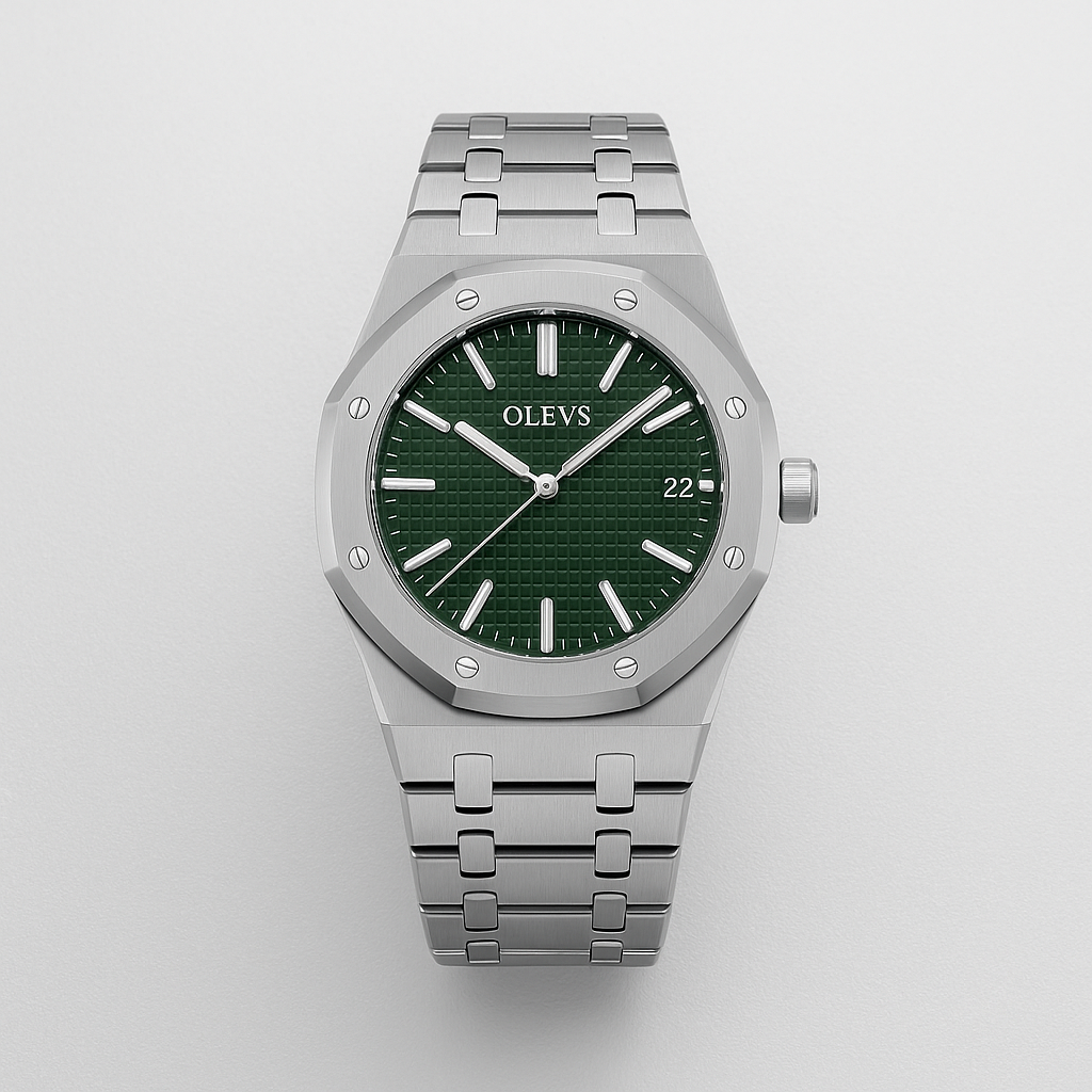 Watch OLEVS Watch White Steel Select