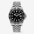 Watch OLEVS Watch Black Steel Studio